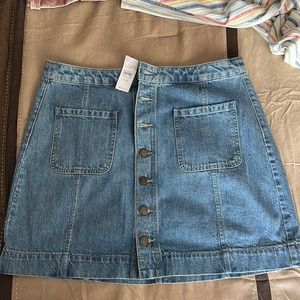 Jean skirt